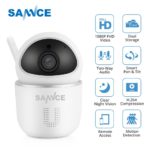 SANNCE 1080P IP Camera Wireless Home Security Camera PTZ Surveillance Camera Baby Monitor