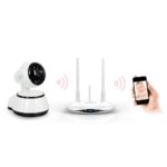 Home Video Camera 720P HD WiFi Wireless APP Control IR Night Vision Camcorder for Baby Security