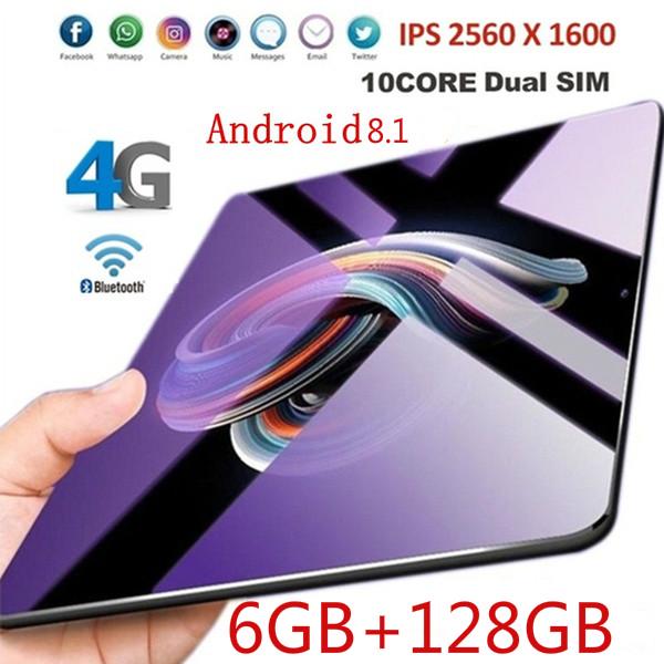 (4G LTE)10.1-inches 4G LTE Phablet 6GB RAM+128GB ROM Tablet PC