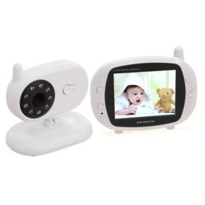 BM-850 3.5 Inch LCD 2.4GHz Wireless Surveillance Camera Baby Monitor with 8-IR LED Night Vision