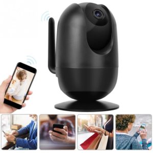 1080P WiFi IP Camera IR-CUT Night Vision Motion Detect Webcam Security Monitor 110-240V