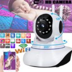 Safe Mini 720P WiFi Wireless Pan Tilt CCTV Network IR Night Vision Monitor Camera Surveillance